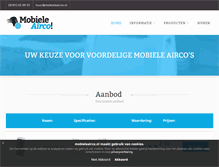 Tablet Screenshot of mobieleairco.nl